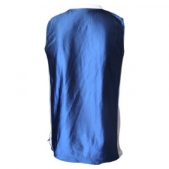 Rückansicht navy Basketballtrikot