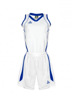 12er Satz PEAK Damen Trikotsets weiß/royal