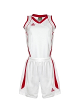 12er Satz PEAK Damen Trikotsets weiß/rot