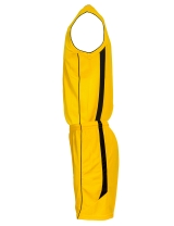 4er Satz PEAK Herren Trikotsets gelb/schwarz