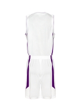 4er Satz PEAK Herren Trikotsets weiß/violett