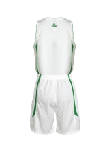 12er Satz PEAK Herren Trikotsets weiß/grün