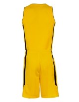 4er Satz PEAK Herren Trikotsets gelb/schwarz