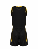 12er Satz PEAK Damen Trikotsets schwarz/gelb