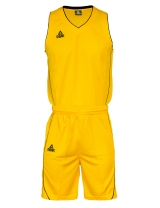 4er Satz PEAK Herren Trikotsets gelb/schwarz